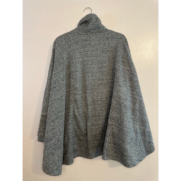 UGG Pichot Poncho Grey Lounge Cape Cozy Casual Versatile Size  Medium/Large - Picture 2 of 10